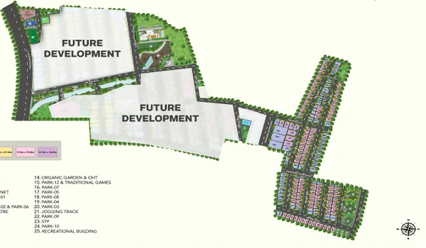 Shriram Pristine Estates Master Plan